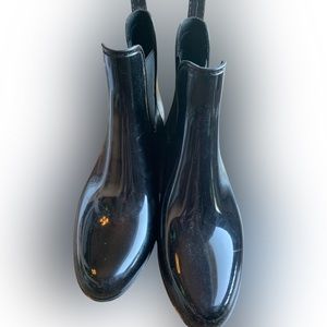 🔥2 FOR $10🔥 Black Ankle Rain Boots 8